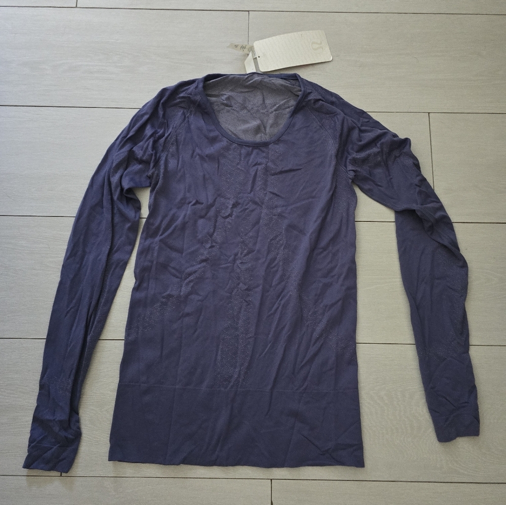 lululemon athletica Long Sleeve Tee - Dark Blue